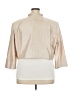 Jessica Howard 100% Polyester Metallic Ivory Jacket Size 22 - photo 2