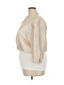 Jessica Howard 100% Polyester Metallic Ivory Jacket Size 22 - photo 5