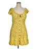No Boundaries Yellow Casual Dress Size XL - photo 1