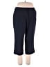 Worthington Solid Blue Casual Pants Size 16 - photo 1
