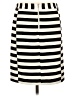 Pixley Stripes Black Casual Skirt Size L - photo 2