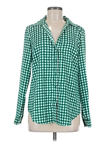 Ann Taylor Long Sleeve Button-Down Shirt (view 1)