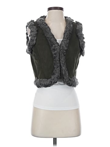 French Connection Faux Fur Vest (view 1)