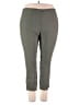 J.Jill Solid Green Linen Pants Size XL - photo 1