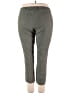J.Jill Solid Green Linen Pants Size XL - photo 2
