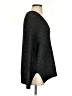 Vince. Metallic Black Pullover Sweater Size S - photo 4