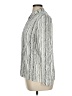 Alex Evenings 100% Polyester Silver Long Sleeve Blouse Size XL - photo 5