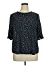 Cure Black 3/4 Sleeve Blouse Size 1X - photo 1