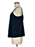 Gap 100% Polyester Blue Sleeveless Blouse Size Med Petite - photo 5