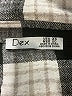 Dex Plaid Black Long Sleeve Button-Down Shirt Size XS - photo 7