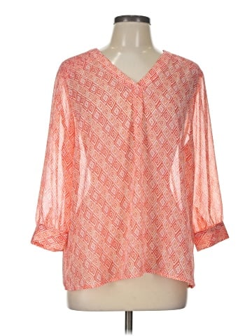 Talbots Outlet 3/4 Sleeve Blouse (view 1)