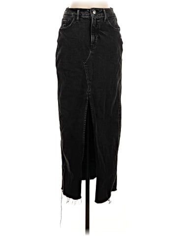 Express Denim Skirt (view 1)