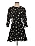 Réalisation 100% Silk Stars Black Cocktail Dress Size S - photo 1