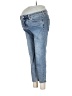 Blanqi Stars Blue Jeans Size 6 Maternity - photo 1