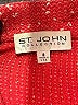 St. John Collection Tweed Red Blazer Size 8 - photo 6