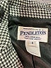 Pendleton 100% Virgin Wool Houndstooth Gray Wool Blazer Size 6 - photo 6