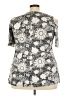 Shoreline Silver Short Sleeve Top Size 2X - photo 2
