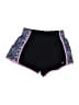 Justice 100% Polyester Paisley Black Athletic Shorts Size 12 - photo 1