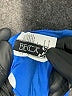 Becca 100% Spandex Solid Blue Swimsuit Top Size S - photo 3