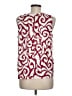 Soft Surroundings 100% Polyester Red Sleeveless Blouse Size M (petite) - photo 2