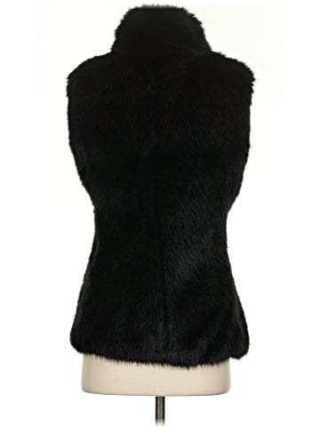 White House Black Market Faux Fur Vest (view 2)