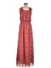 Studio M 100% Polyester Paisley Red Casual Dress Size M - photo 1