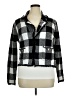 Isaac Mizrahi LIVE! Checkered-gingham Black Jacket Size XL - photo 1
