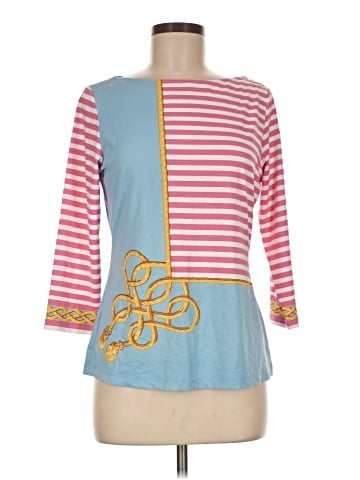 J. McLaughlin 3/4 Sleeve T-Shirt (view 1)