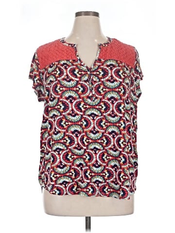 Porridge Short Sleeve Blouse (view 1)