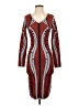 Derek Heart Graphic Red Cocktail Dress Size S - photo 1