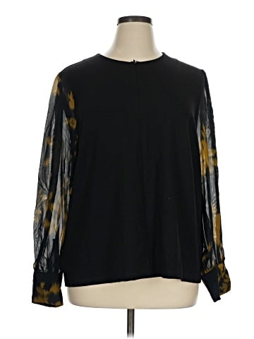 Saint + Sofia Long Sleeve Blouse (view 1)
