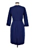 J.Crew Solid Blue Casual Dress Size 8 - photo 2
