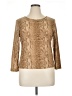 Rafaella Tan Gold 3/4 Sleeve Top Size XL - photo 1
