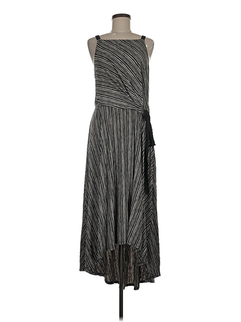 Pre-owned Maeve Casual Dress In Gray