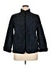 Liz Claiborne 100% Cotton Paisley Blue Jacket Size XL - photo 1