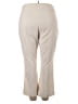 Studio West Solid Ivory Casual Pants Size 3X - photo 2