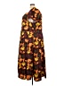 eShakti 100% Polyester Brown Casual Dress Size M (estimated) - photo 5