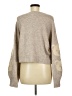 No Boundaries Hearts Tan Pullover Sweater Size M - photo 2