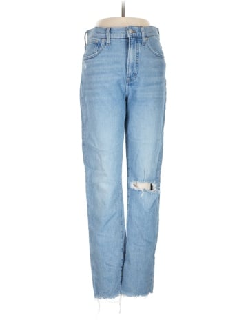 Madewell The Tall Perfect Vintage Jean in Coney Wash: Destroyed Edition (view 1)