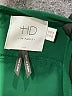 HD in Paris 100% Polyester Green 3/4 Sleeve Blouse Size 2 - photo 7