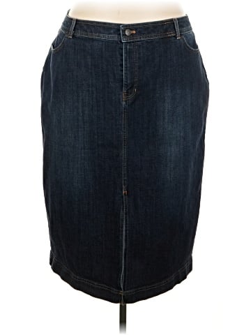 Talbots Denim Skirt (view 1)