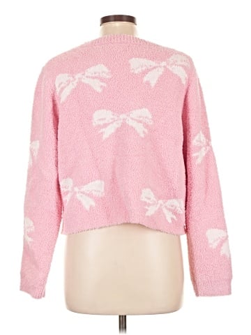 Blue B Pullover Sweater (view 2)