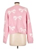 Blue B Hearts Pink Pullover Sweater Size L - photo 2
