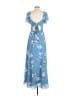 Lulus Blue Casual Dress Size S - photo 2