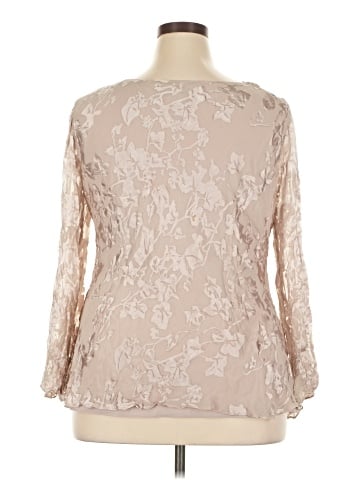 Papell Boutique Evening Long Sleeve Blouse (view 2)