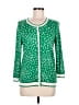 Talbots Polka Dots Green Cardigan Size M - photo 1
