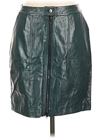 Kori America Faux Leather Skirt (view 1)