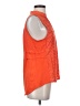 Tiny 100% Cotton Orange Sleeveless Blouse Size S - photo 4
