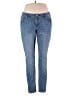 CAbi Solid Blue Jeans Size 16 - photo 1