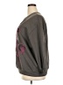 Rebellious. One Floral Gray Sweatshirt Size 2X - photo 5